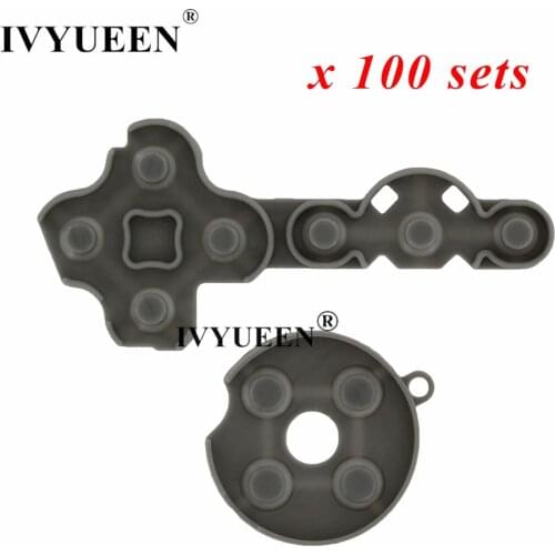 IVYUEEN 100 Sets for Microsoft Xbox 360 Controller Conductive Rubber Silicone Contact Pads D-Pad Buttons Repair Parts