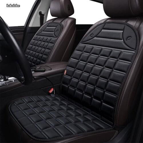 KOKOLOLEE 12V Heated car seat cover for Suzuki swift sx4 grand vitara Kizashi S-CROSS VITARA Baleno Winter Pad Cushions styling