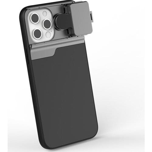 5 in 1 Phone Lens Kit 20X 25X Super Macro Lens CPL Fisheye 2X Telephoto Lens Case for iPhone 12 Pro Max/11 Pro Max mini