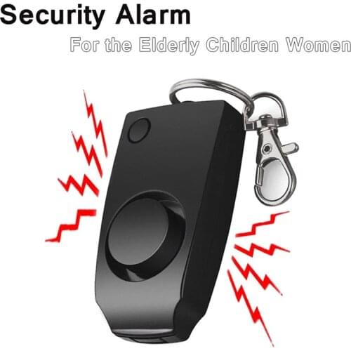 Screaming Wolf Alarm Loud Keychain Emergency Self Defense Safety Protection Anti Rape 130DBI For Students Women Elderly
