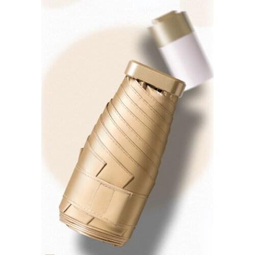 MLGB Sun Umbrella Very Small Mini Umbrella Foldable Umbrella Sun Protection and Ultraviolet Protection Pocket Parasol