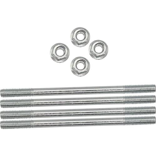 Motorbike M6*105MM Cylinder Studs Nuts Engine Barrel Bolt For YAMAHA PW50 PY50 Dirt Bike