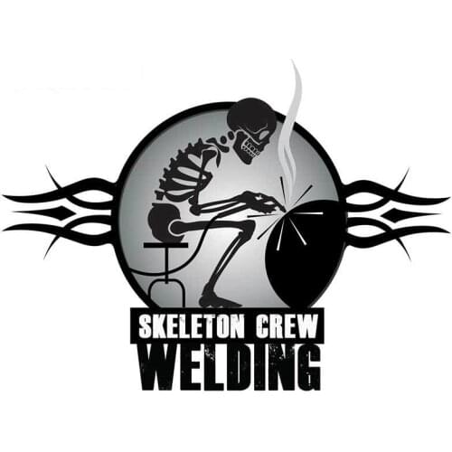 For Welder Working with Weld Helmet Window Fine Decal Personality Car Stickers Vinyl Car Wrap Decoration 13cm