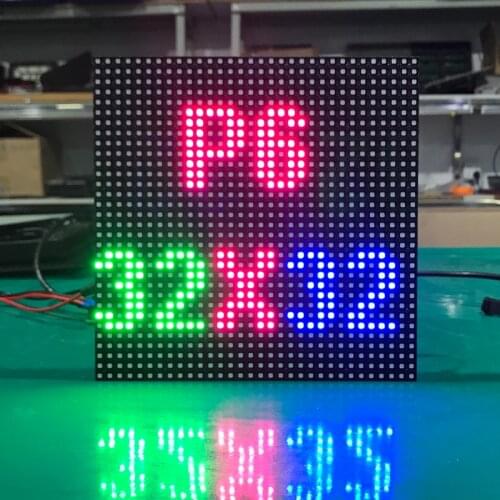 Dot Matrix P6 LED Display Module 32x32 Pixels Outdoor LED led-Panel 3m x 2m