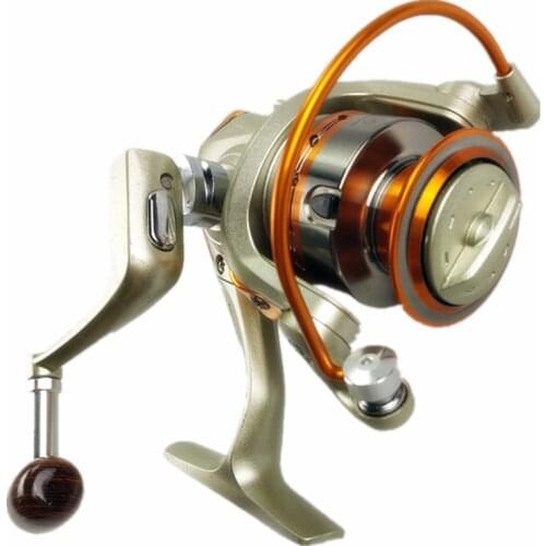 New Updated Version EF 1000-7000 12BB Bearing Balls 5.2:1 Metal Spinning Fishing Reel Fly Wheel Carp Fishing Tool Accessories