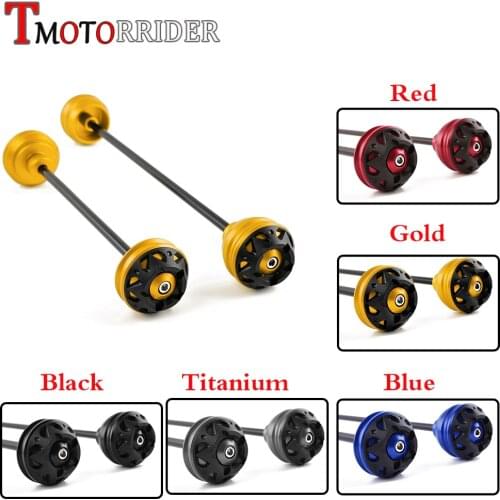 Front Rear Axle CNC Wheel Fork Cap Crash Slider Falling Protector Guard for BMW S1000R S1000RR S 1000 R S 1000 RR HP 4