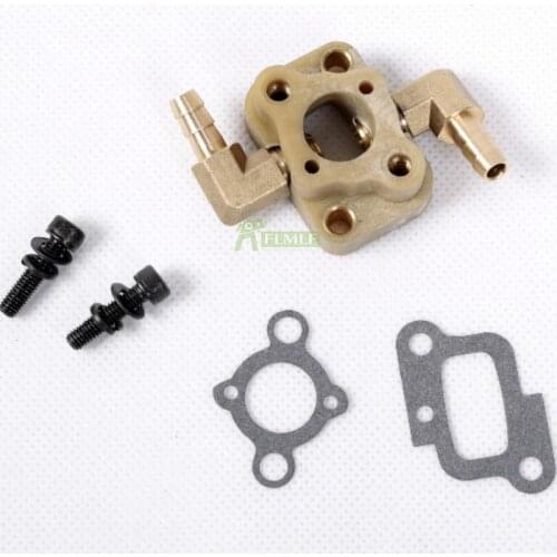 Plastic Intake Manifold for 32CC Engines Fit for 1/5 HPI Rovan KM BAJA Losi 5ive T FG GoPed RedCat