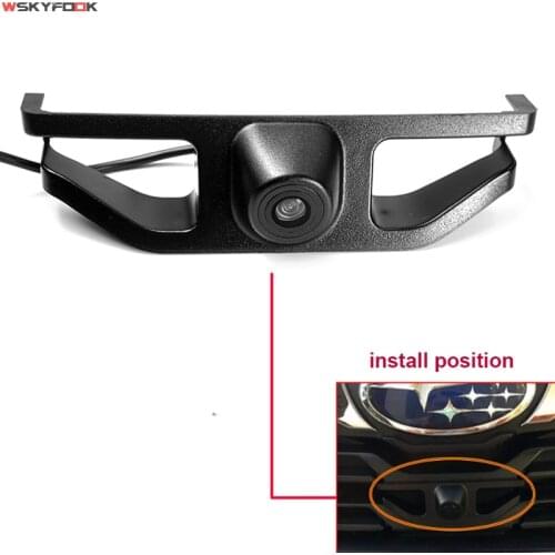 Special Vehicle Logo Grille Front View Camera For Subaru Forester 2016 Firm Installed Under the Logo