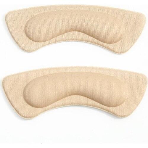 3Pairs Soft Foam Insoles High Heel Shoes Pad Heel Feet Stick Foot Pad Cushion Insoles Relieve Pain Heel Sticker Protector