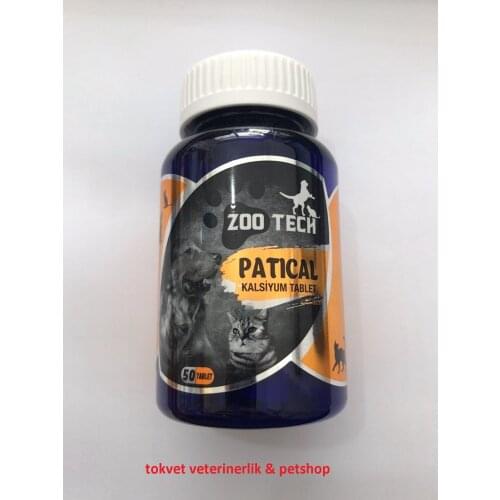 Zootech Patical Calcium Tablet (50 tablets) calcium phosphorus For vitamin D For Animals Pet Healty Happy Animals