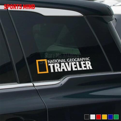 Vinyl Car Sticker Decal Car-Styling NATIONAL GEOGRAPHIC TRAVELER Exterior Accessories