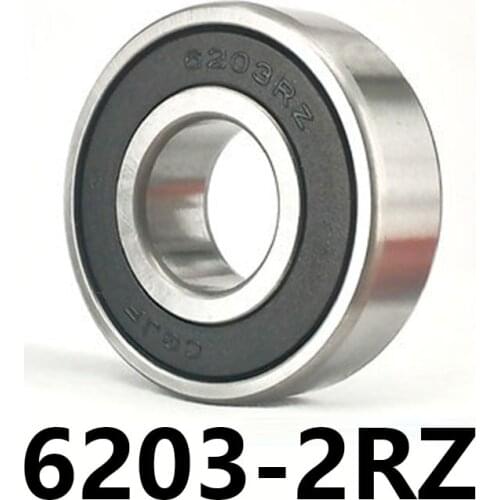 5pcs/lot 6203-2RZ High-speed Precision Motor Bearings Ball Bearings 6203-2RZ 6203-2RZ 17*40*12mm 17*40*12 High Quality