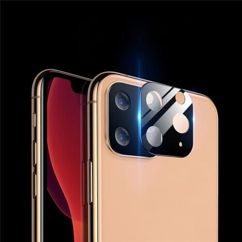 Rear Camera Lens Screen Protector For iPhone 11 Pro Max Metal Glass Film Cover Housing for iPhone 11/11 Pro/ 11 Pro Max Phones