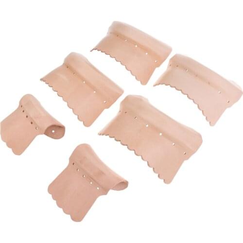 6Pcs Artificial Leather Pool Snooker Billiards Table Pockets Sets Accessory