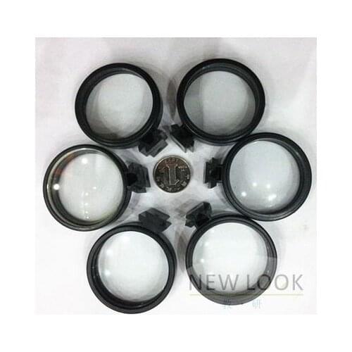 6pcs set lens group Physics Optical teaching instruments Concave/Convex lens diameter of 50mm free shipping