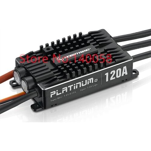 Hobby wing PlatinumPlatinum Pro 80A 120A 130A 200A V4 BEC brushless ESC, suitable for drones