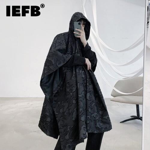 Мужские тренчи с капюшоном IEFB China At AliExpress