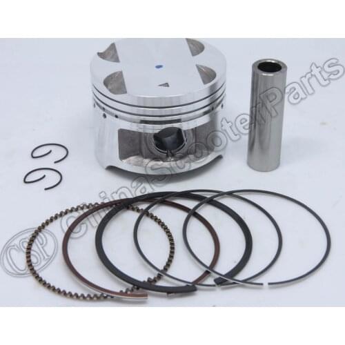 72mm 18mm Piston & Ring Pin Kit For Suzuki GN250 1985-2001 DR250 1982-1986 GZ250 Marauder 1999-2011 TU250 97-01