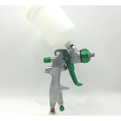 SAT1390B HVLP Spray Gun 1.4mm Nozzle Gravity Feed Air Paint Spray Guns Airbrush For Painting Car Face