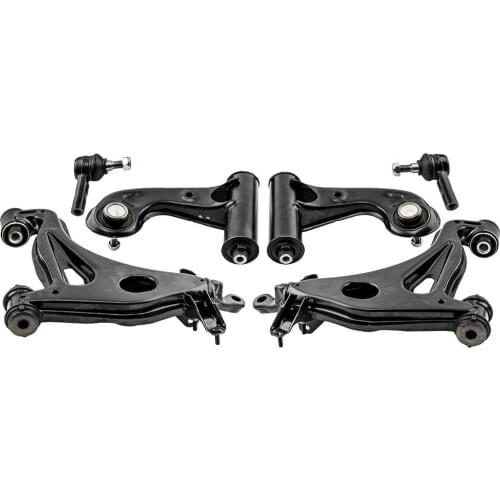 Set of wishbones 6 pieces for Mercedes-Benz C W202 S202 CLK C208 SLK R170 from 1993 Control Arm Kit Front Top +Bottom