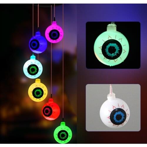 Multiple Styles Waterproof Hanging Aeolian Bells Wind Chimes Solar Lights Party Garden Festival Wall Decor Christmas Ornaments