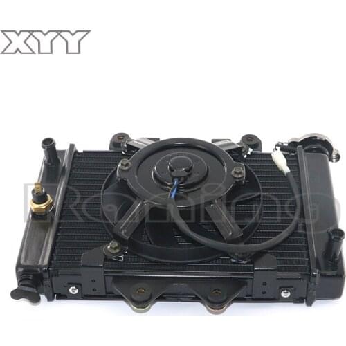 NEW 200cc 250CC Water cooling engine cooler Radiator cooling 12v fan for motorcycle moto Quad 4x4 ATV UTV parts