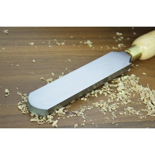 New HSS Big Round scraper bowl knife Inner arc knife Round head knife Woodworking