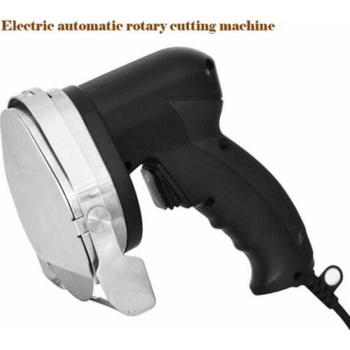 New Electric Meat Mincer Automatic Rotary Barbecue Circular Knife Scraper Meat Cutting Machine KS100E
