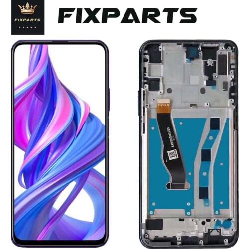 Original For Huawei Y9 Prime 2019 LCD Honor 9X Display Touch Screen Digitizer Assembly Frame Repair 6.59 " HUAWEI P Smart Z LCD