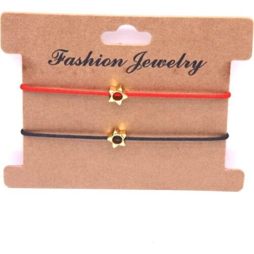 Make a wish Sweet Girls Boys Couple Bracelets Cross Feather LOVE Heart Lucky Weave Red Rope Adjustable Bracelet Wish Jewelry