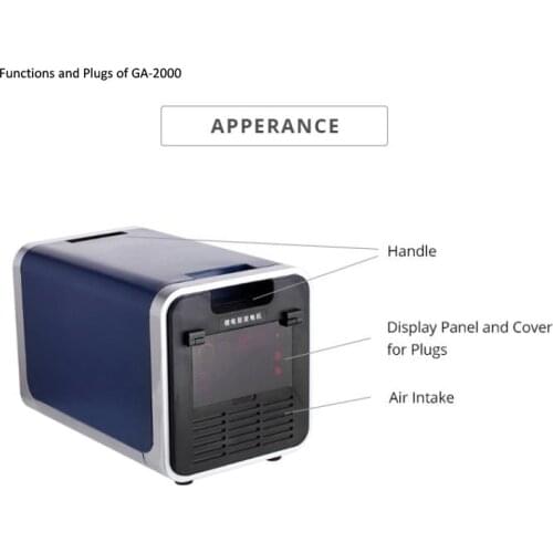 2kw Energy Storage System battery pack with multi-functional inverter for home backup power camping and RV power supply