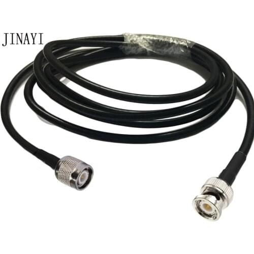 1m 3M 5M 10M 15M 20M TNC Male to BNC Male Plug RF Coaxial Extension Jumper Cable LMR195