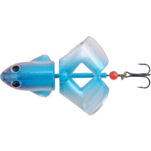 1PCS Propeller Topwater Fishing Lure Wobbler Hard Bait 80mm/12g Artificial 3D Eyes Bait Minnow Hard Perch Carp Fishing tackle