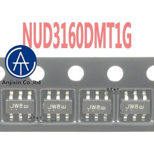 10pcs 100% orginal and new load driver NUD3160DMT1G NUD3160 silk screen JW8 SOT163 in stock