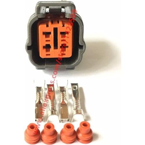 20 Sets 6195-0015 Sumitomo 4 Pin Oxygen Sensor Automotive Waterproof Connector For 2000 Mazda MPV