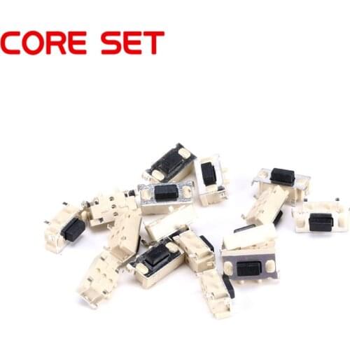 20Pcs/Lot 3x6x3.5MM Bracket Tact Switch Micro Switch 3*6*3.5mm keys Side buttons Switch