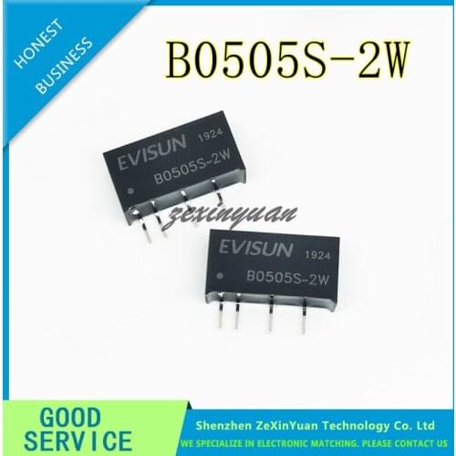 2pcs B0505S-2W DIP-4 DC-DC B0505S 2W SIP-4 B0505S-2WR2