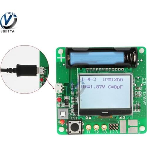 3.7V Version of the Inductor Capacitor Meter MG328 Multifunction Tester DIY M328 Multifunction Transistor Tester