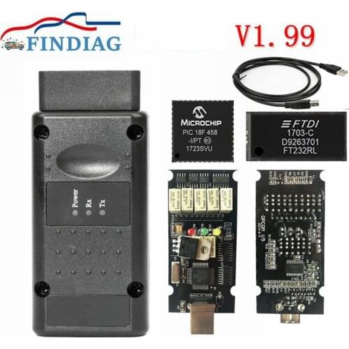 For Vectra-C For Astra-H For Zafira-B OPCOM 1.99 For Opel OBD2 Auto Scanner Professional Diagnostic Tool With PIC18F458 CAN BUS