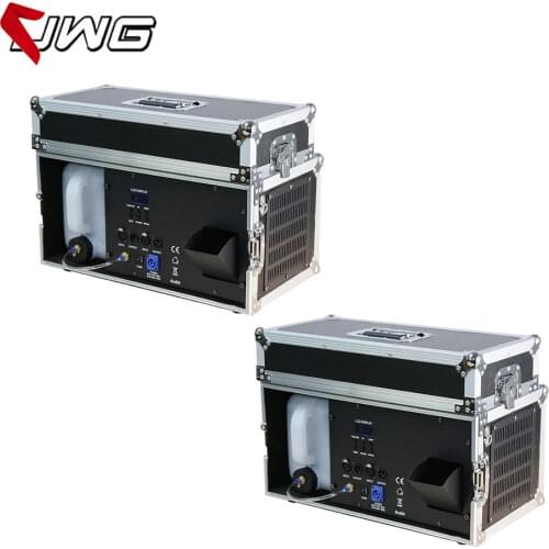 Free Shipping 2pcs/lot Haze Machine 2000W Stage Machine Fogger DMX Smoke Effects Hazer Professional Fogger Stage Equipment