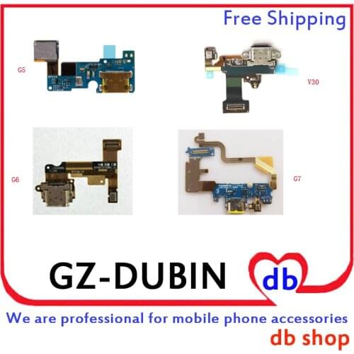 For LG G5 G6 G7 V30 H930 H933 H931 Micro USB Charge Charging Connector Dock Socket Port Microphone Flex Cable Ribbon Board