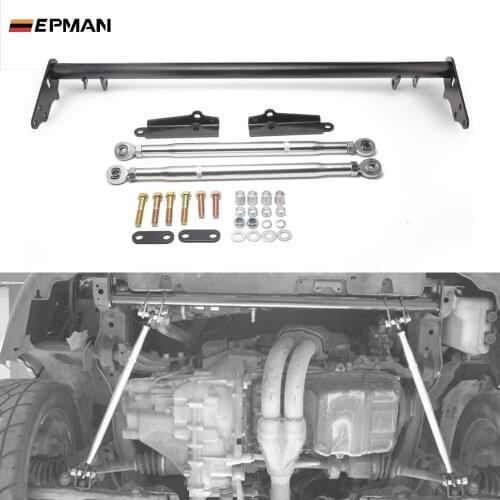 EPMAN Performance Car Front Traction Suspension Control Arm Tie Bar Kit For Honda Civic CRX EF K Series 88-91 EPLCA8891T