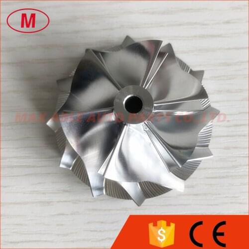 GT15-25 6+6 blades 737689-0001 43.40/56.03mm high Performance turbo billet/milling/aluminum 2618 compressor wheel