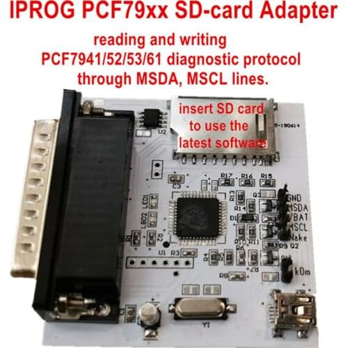 Best Price IR MB +CAN BUS +K-LINE adapter For IPROG+ IProg Pro Programmer iProg