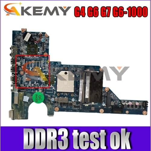 DA0R22MB6D1 DA0R22MB6D0 For HP Pavilion G4 G6 G7 G6-1000 Notebook Mainboard 638856-001 638856-501 DDR3 Laptop Motherboard