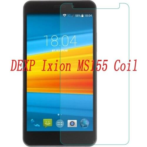 NEW Screen Protector phone For DEXP Ixion MS155 Coil phone Tempered Glass SmartPhone Film Protective Screen Cover