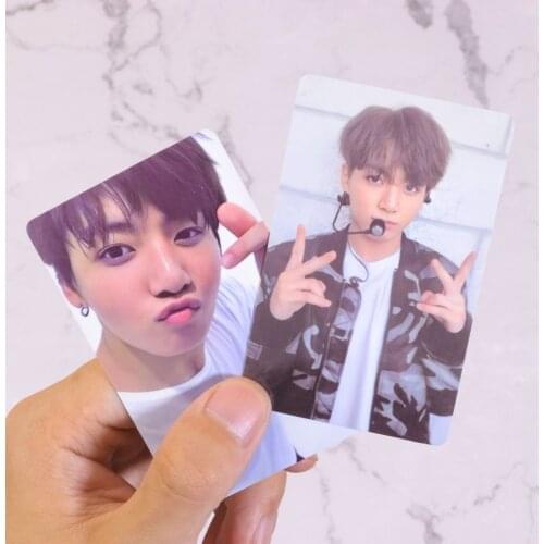 2021 NEW Kpop Bangtan Boys Lomo Card Poster Memoirs Double Sided Blue Light Card PERSONA Collection Photocard Cards