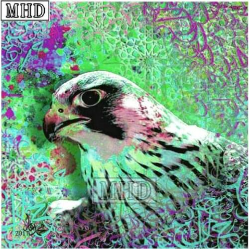 New Arrival Ramadan Festival Gift 5d Diamond Painting Bird Islamic Pattern 3d Full Square Drill Muslim Diamond Embroidery Art