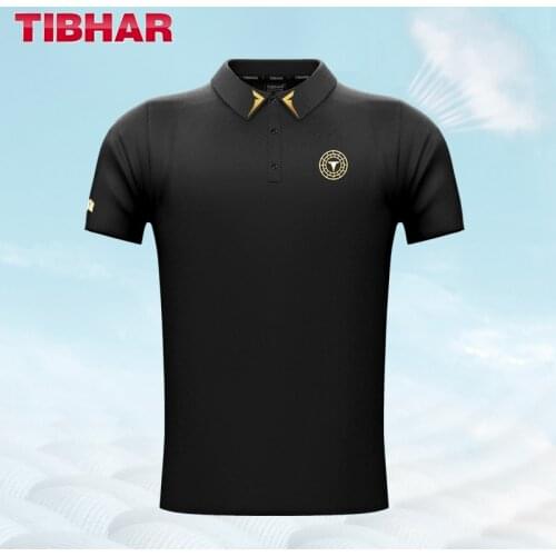 Original tibhar short sleeve table tennis jersey sports clothing sportwear men women quick dry exercise