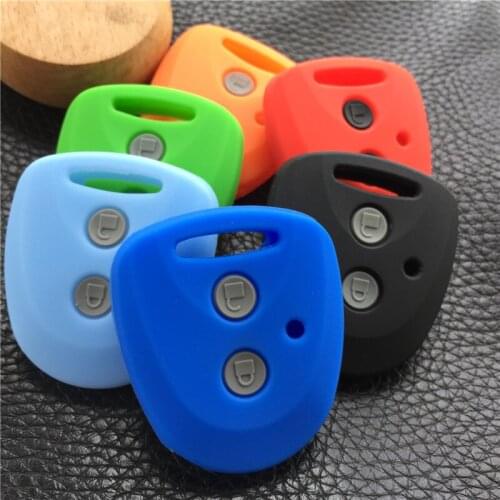 Silicone car key cover case for TOYOTA Grand New Avanza Daihatsu Xenia PERODUA Alza Myvi Axia Perodua 2button remote key